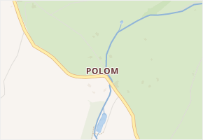 Polom v obci Sedloňov - mapa části obce
