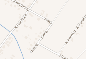 Nová v obci Šenov - mapa ulice