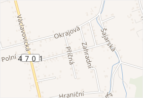 Sousedská v obci Šenov - mapa ulice