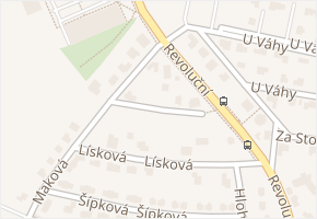 Šeříková v obci Šestajovice - mapa ulice