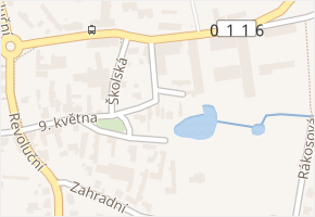 Starý dvůr v obci Šestajovice - mapa ulice