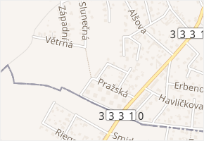 Ženíškova v obci Šestajovice - mapa ulice