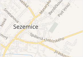 Riegrova v obci Sezemice - mapa ulice