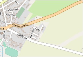 Východní v obci Sezemice - mapa ulice