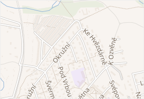 Jiráskova v obci Sezimovo Ústí - mapa ulice