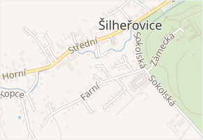 Na Zkratce v obci Šilheřovice - mapa ulice
