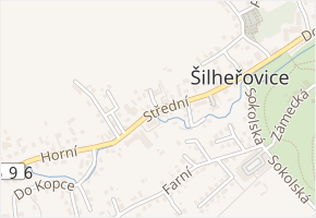 Poštovní v obci Šilheřovice - mapa ulice