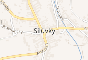 Silůvky v obci Silůvky - mapa části obce