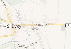 Sokolská v obci Silůvky - mapa ulice