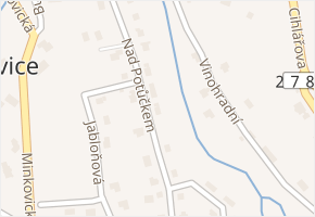 Nad Potůčkem v obci Šimonovice - mapa ulice