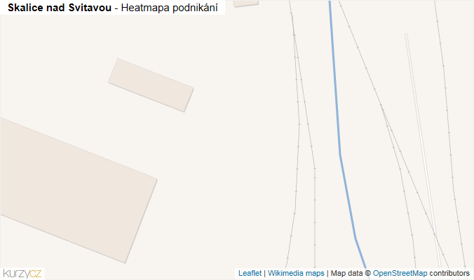Mapa Skalice nad Svitavou - Firmy v obci.