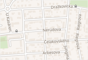 Alešova v obci Slaný - mapa ulice