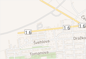 Dukelských hrdinů v obci Slaný - mapa ulice