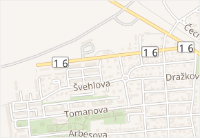 Malypetrova v obci Slaný - mapa ulice