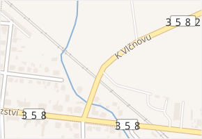 K Vlčnovu v obci Slatiňany - mapa ulice