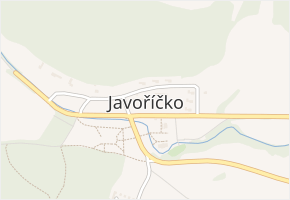 Javoříčko v obci Slavětín - mapa ulice