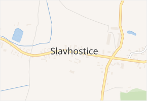 Slavhostice v obci Slavhostice - mapa části obce