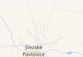 Slezské Pavlovice v obci Slezské Pavlovice - mapa části obce