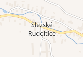 Slezské Rudoltice v obci Slezské Rudoltice - mapa části obce