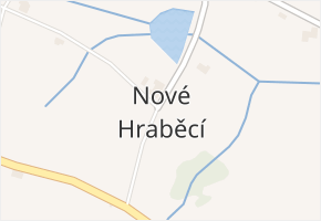 Nové Hraběcí v obci Šluknov - mapa části obce