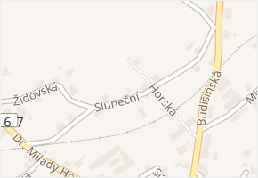 Sluneční v obci Šluknov - mapa ulice