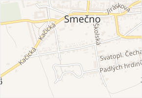 5. května v obci Smečno - mapa ulice
