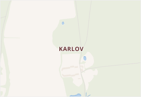 Karlov v obci Smetanova Lhota - mapa části obce
