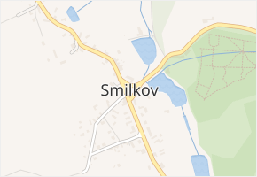 Smilkov v obci Smilkov - mapa části obce