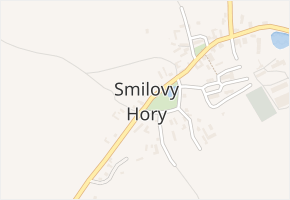 Smilovy Hory v obci Smilovy Hory - mapa části obce