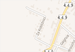 Za Kobližnicí v obci Smržice - mapa ulice