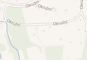 Okružní v obci Smržovka - mapa ulice