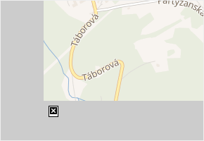 Táborová v obci Smržovka - mapa ulice