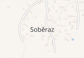 Soběraz v obci Soběraz - mapa části obce