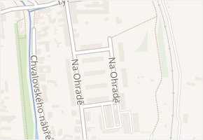 Na Ohradě v obci Soběslav - mapa ulice