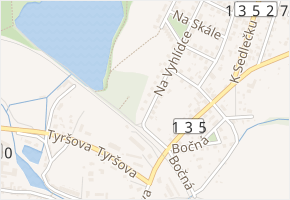 Na Vyhlídce v obci Soběslav - mapa ulice