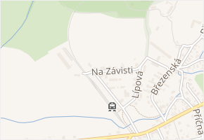 Na Závisti v obci Sobotka - mapa ulice