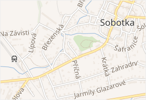 Za poštou v obci Sobotka - mapa ulice