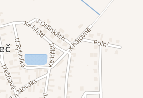K hájovně v obci Sokoleč - mapa ulice