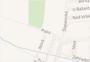 Polní v obci Sokolnice - mapa ulice