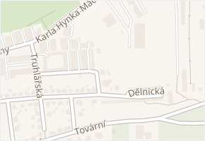 Dělnická v obci Sokolov - mapa ulice