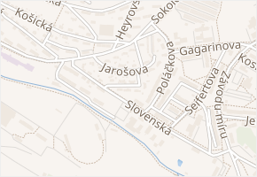 Kvapilova v obci Sokolov - mapa ulice