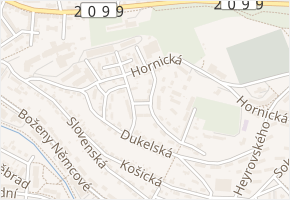 Makarenkova v obci Sokolov - mapa ulice