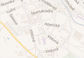 Malé náměstí v obci Sokolov - mapa ulice