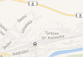 Nad Vyhlídkou v obci Sokolov - mapa ulice