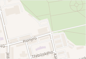 Pionýrů v obci Sokolov - mapa ulice