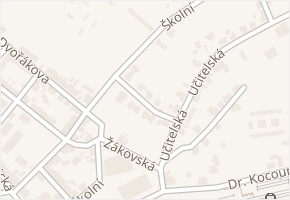 Prokopova v obci Sokolov - mapa ulice