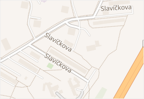 Slavíčkova v obci Sokolov - mapa ulice