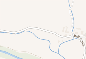 Hvížďalka v obci Spálené Poříčí - mapa ulice