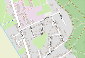 Na Příkopech v obci Spojil - mapa ulice