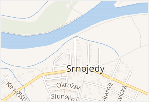 K Náplavce v obci Srnojedy - mapa ulice